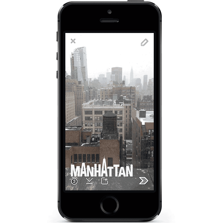 Using Snapchat's location features