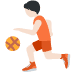 Person with ball (light skin tone) ⛹🏻